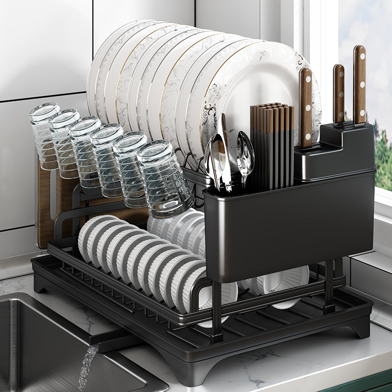 003XH-008-2 Kitchen Dish and Utensil Drain Rack 003XH-008-2 Kitchen Dish and Utensil Drain Rack